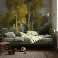 Pair of Trees II Mural Wallpaper - room preview 05