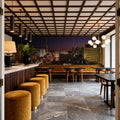 Electric Skyline Mural Wallpaper - room preview 05
