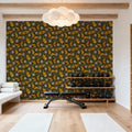 Papillion II, Sunflower Mural Wallpaper - room preview 05