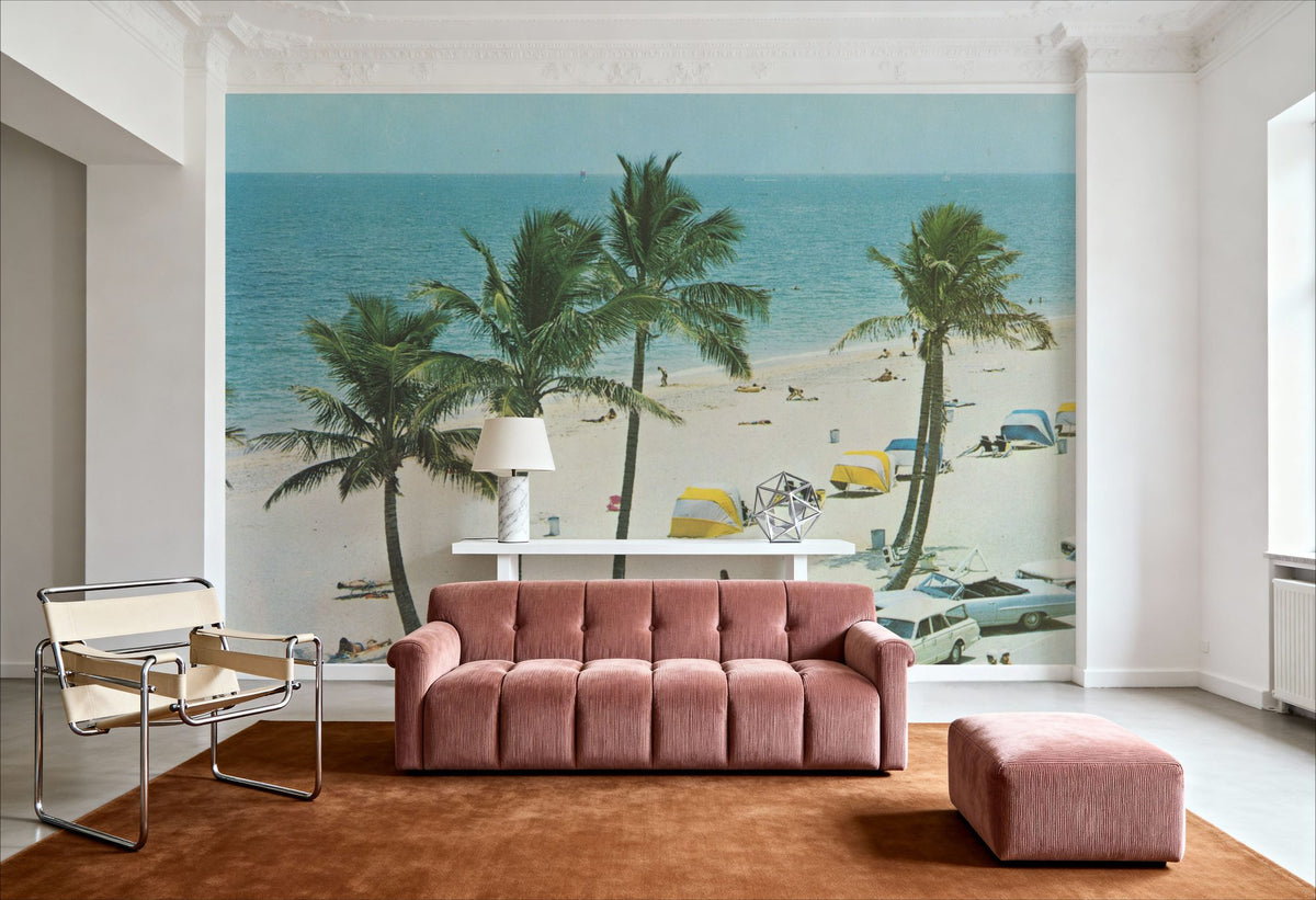 Greetings From Palm Beach Chill Mural Wallpaper - room preview 05