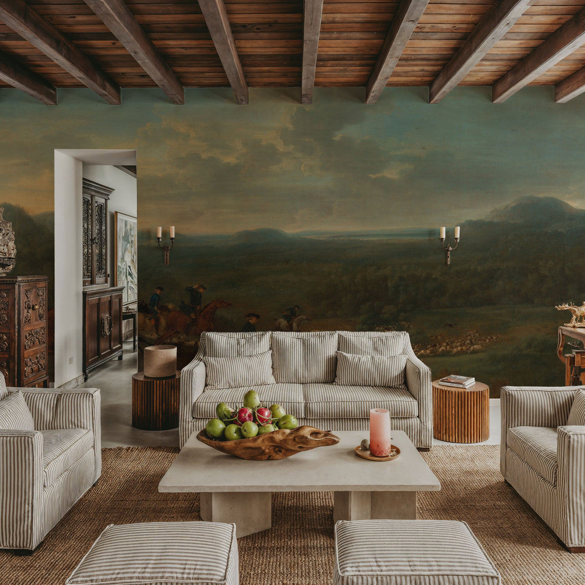 Fox Hound Views Mural Wallpaper - room preview 05
