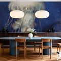 Treasures From the Sea Indigo II Mural Wallpaper - room preview 05