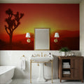 Desert Flame Joshua Tree Mural Wallpaper - room preview 05