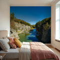 Follow Rivers Mural Wallpaper - room preview 05
