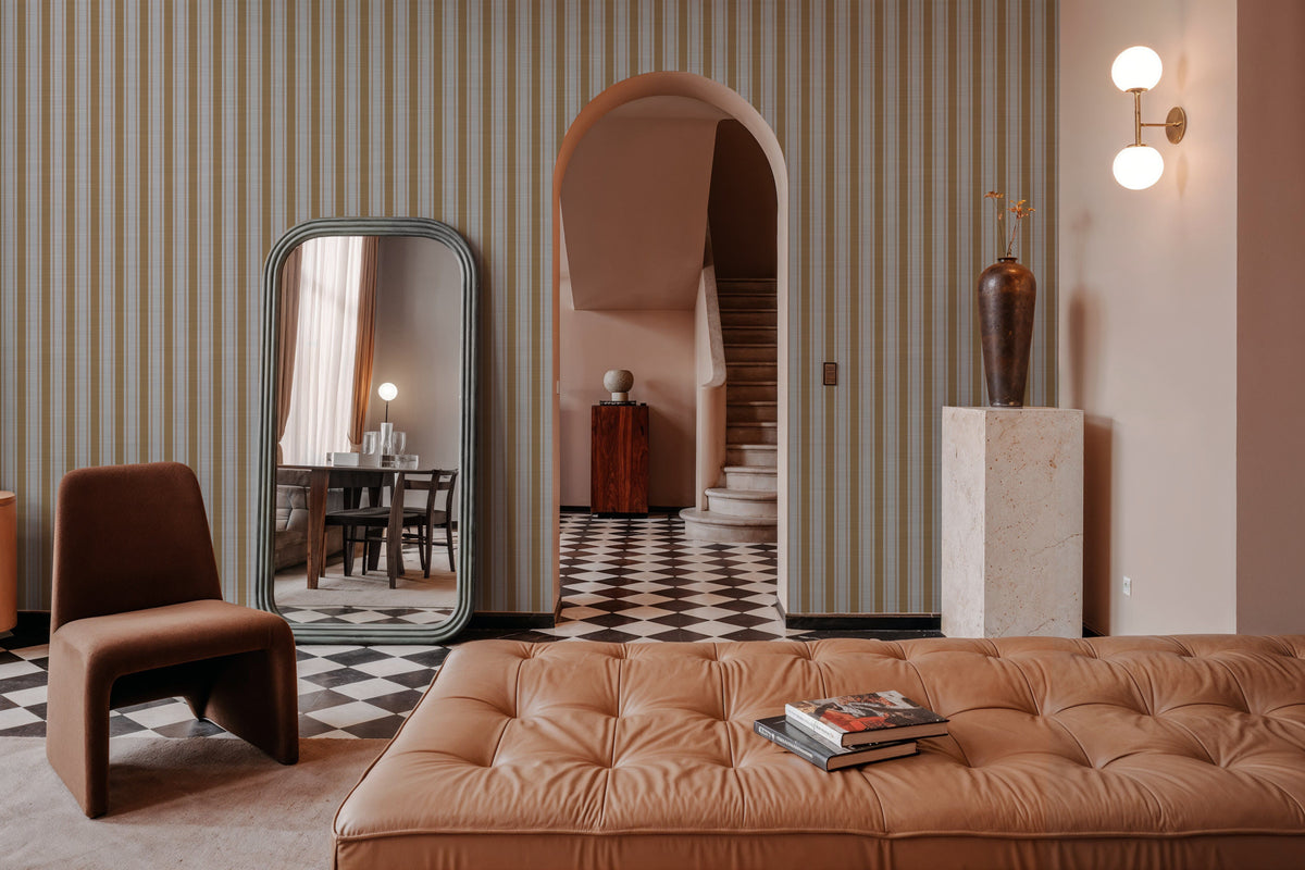 Les Andelys Vertical, Sunflower Mural Wallpaper - room preview 05