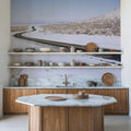Winter Highway Mural Wallpaper - room preview 05