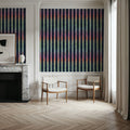 Mystical Neon Stripes Mural Wallpaper - room preview 05