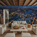 Tower Bridge Aerial Mural Wallpaper - room preview 05