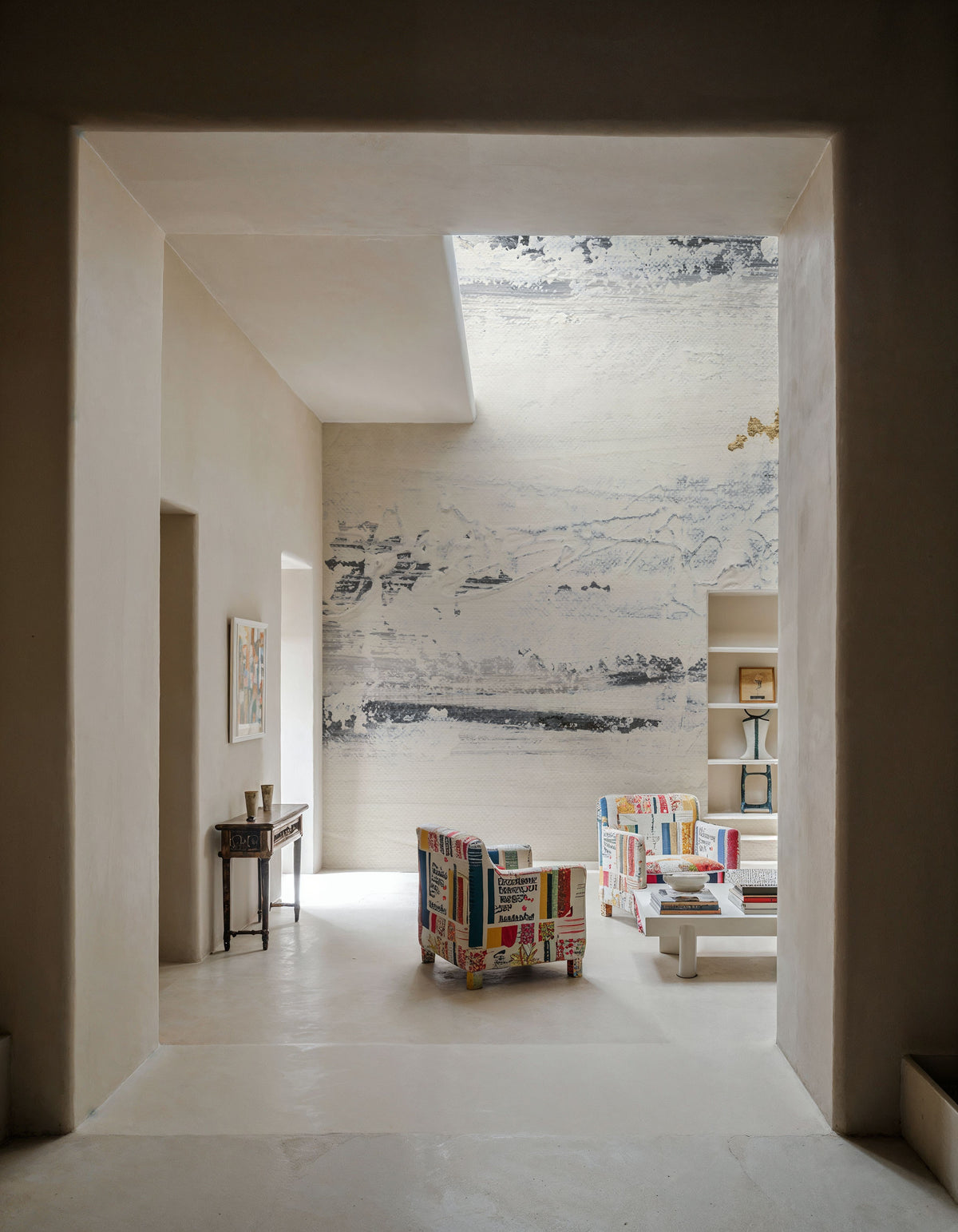 Textured Bright III Mural Wallpaper - room preview 05