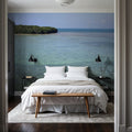 Ocean Oasis Mural Wallpaper - room preview 05