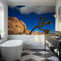 Joshua Tree Blue II Mural Wallpaper - room preview 05