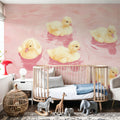 Pretty Ducklings Mural Wallpaper - room preview 05