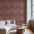 Summer Paws Red Mural Wallpaper - room preview 05