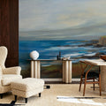 Golden Cliff Mural Wallpaper - room preview 05