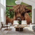 Highland Meadow Portrait Mural Wallpaper - room preview 05