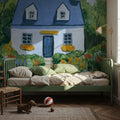 Full Bloom Cottage I Mural Wallpaper - room preview 05