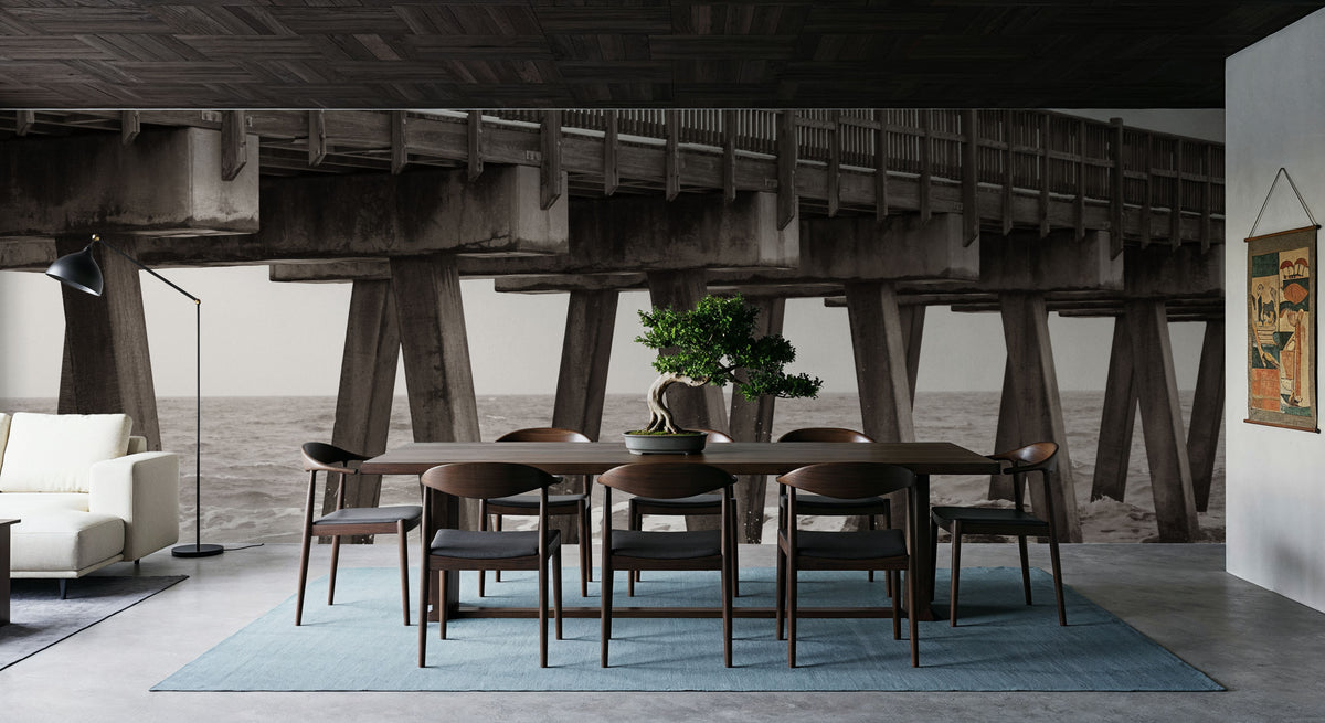 Pier Angles II Mural Wallpaper - room preview 05
