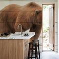 Woody Bear Mural Wallpaper - room preview 05