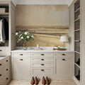 Golden Shore Silhouette Mural Wallpaper - room preview 05
