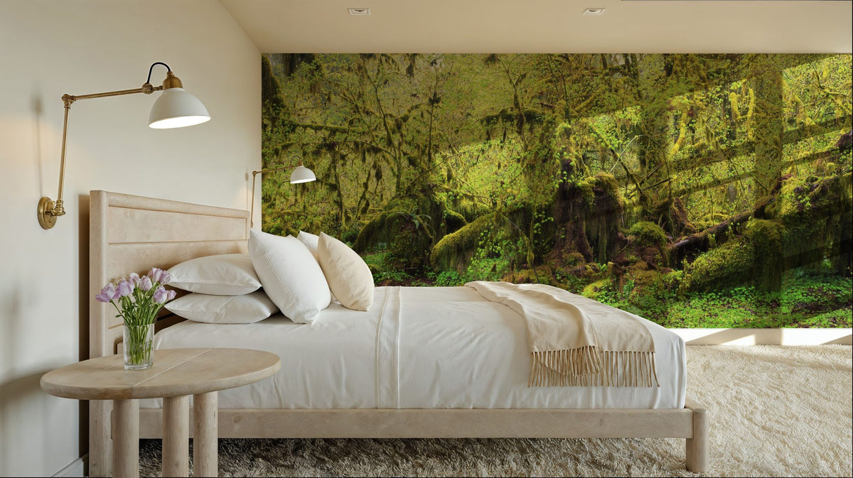 Old Maple Trees Mural Wallpaper - room preview 05