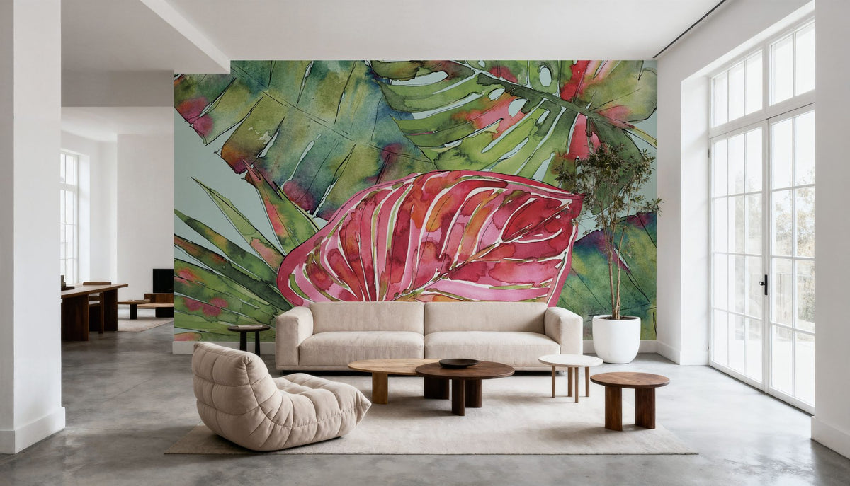 Palm Springs X Mural Wallpaper - room preview 05