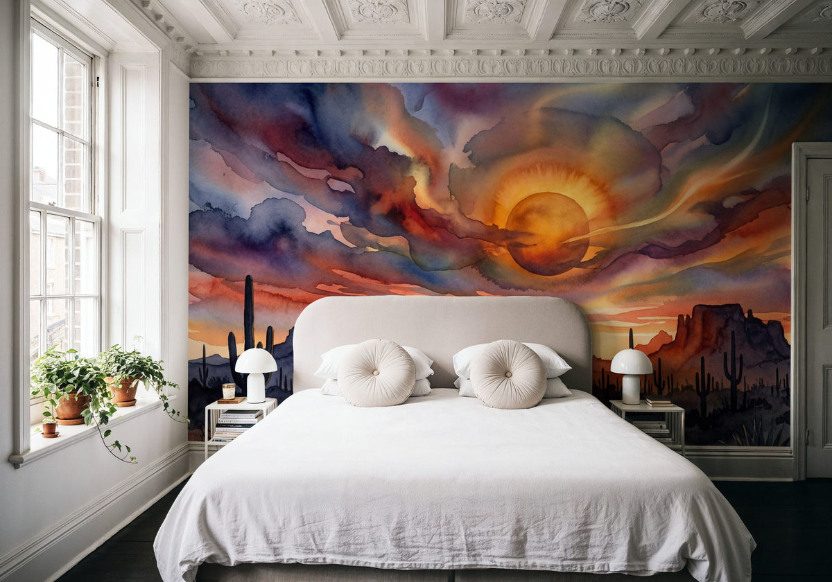 Arizona Landscape - Sunset Landscape Series Mural Wallpaper - room preview 05