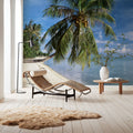 Tropical Beachside Haven Mural Wallpaper - room preview 05