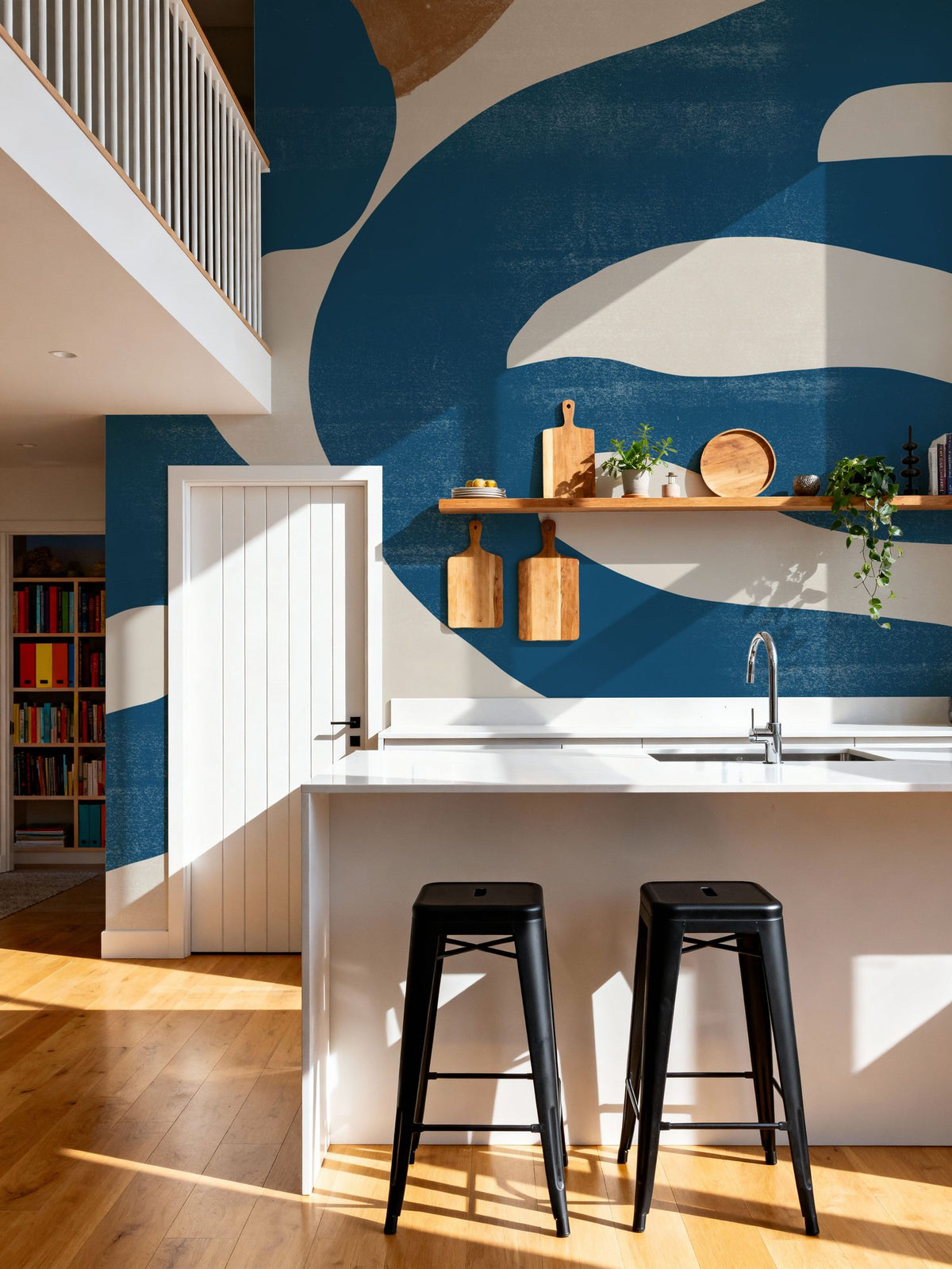 Modern Plant No3 Mural Wallpaper - room preview 05