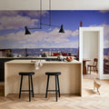 Parisian Rooftop Vista Mural Wallpaper - room preview 05