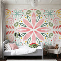 Wild Blooms VIII Mural Wallpaper - room preview 05