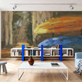 Kayaks Ready Mural Wallpaper - room preview 05