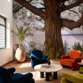 Twilight Solitude Tree Mural Wallpaper - room preview 05