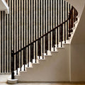 Mystical Stripes White Mural Wallpaper - room preview 05