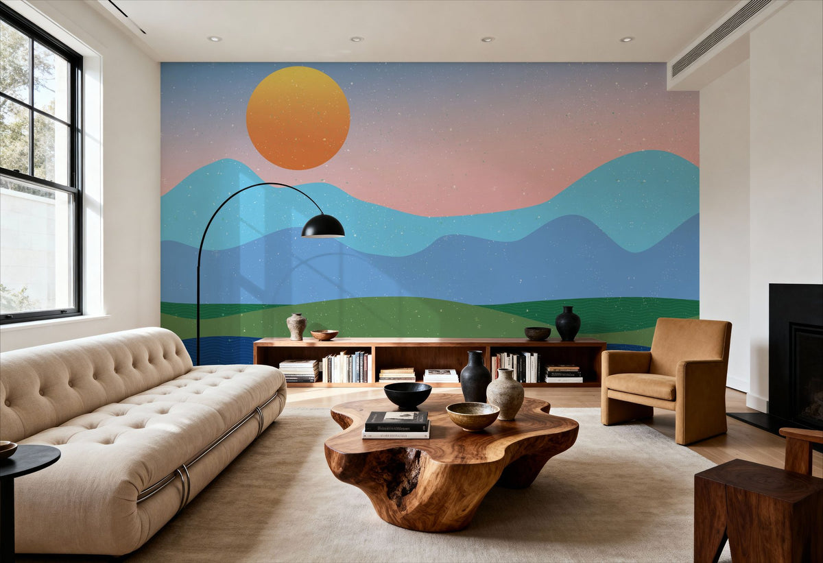 Mountain Top Mural Wallpaper - room preview 05