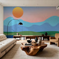 Mountain Top Mural Wallpaper - room preview 05