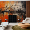Burning Sky Mural Wallpaper - room preview 05