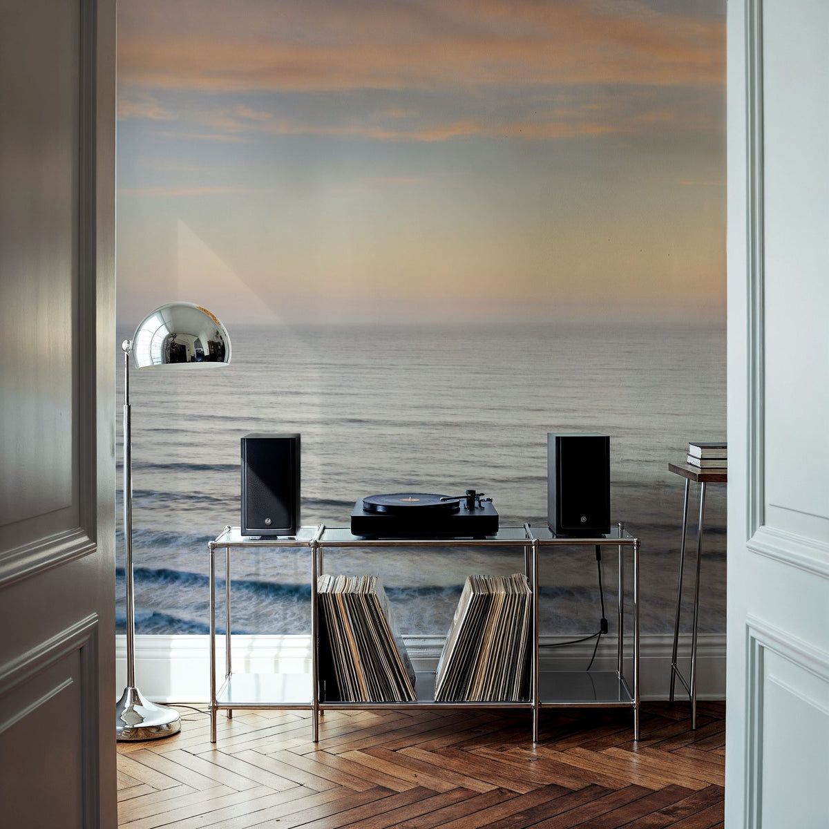 Sunset on Redwoods Coast I Mural Wallpaper - room preview 05