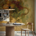 Autumn Urn Mural Wallpaper - room preview 05