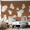 Birds Flying High, Mocha Mural Wallpaper - room preview 05