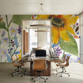 September Flowers Mural Wallpaper - room preview 05