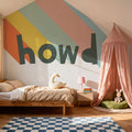 Howdy Rainbow Mural Wallpaper - room preview 05