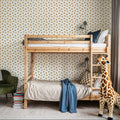 Autumn Buds White Mural Wallpaper - room preview 05