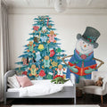 Main Street Christmas IX Mural Wallpaper - room preview 05