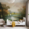 Lakeside Mural Wallpaper - room preview 05