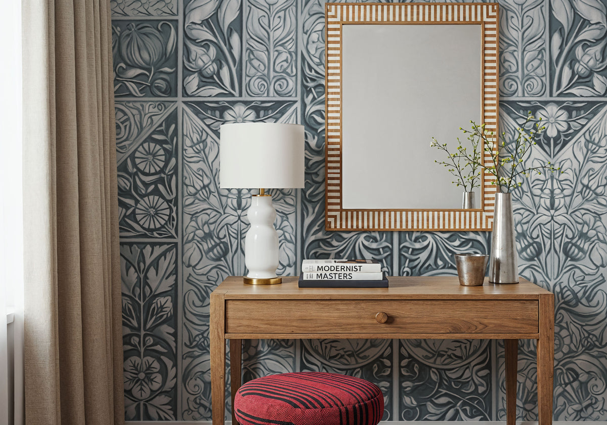Flower Collection, Dove Mural Wallpaper - room preview 05