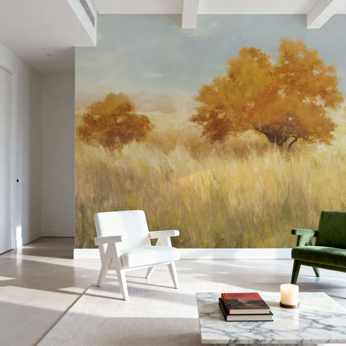 Meadowland Mural Wallpaper - room preview 05