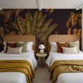 Banana Grove, Plum Mural Wallpaper - room preview 05