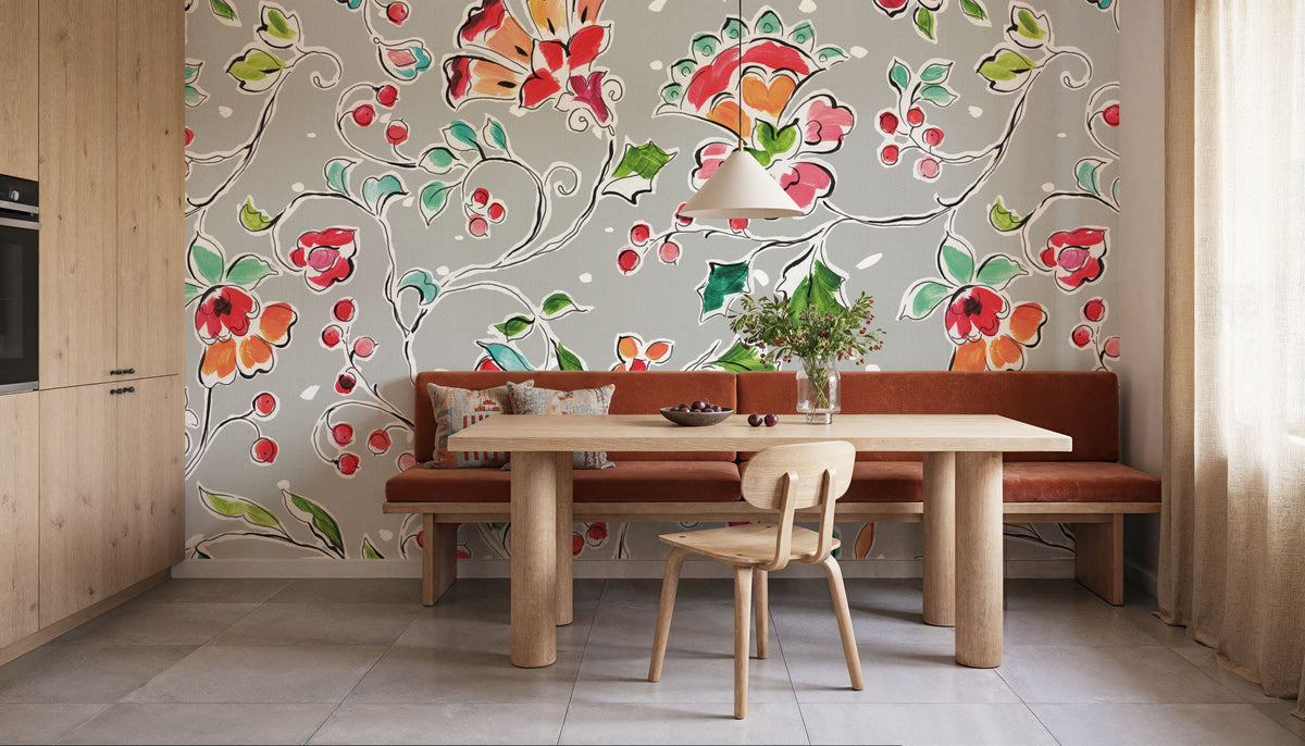 Holiday Wings VIII Mural Wallpaper - room preview 05