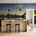 Sydney Sunset Mural Wallpaper - room preview 05