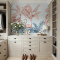 Stealth Flamingo Mural Wallpaper - room preview 05